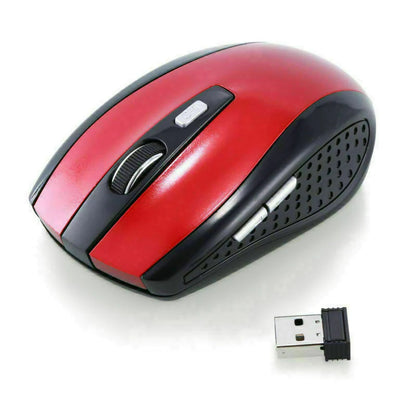 2.4Ghz Wireless Optical Mouse Mice & USB Receiver for PC Laptop Computer DPI USA