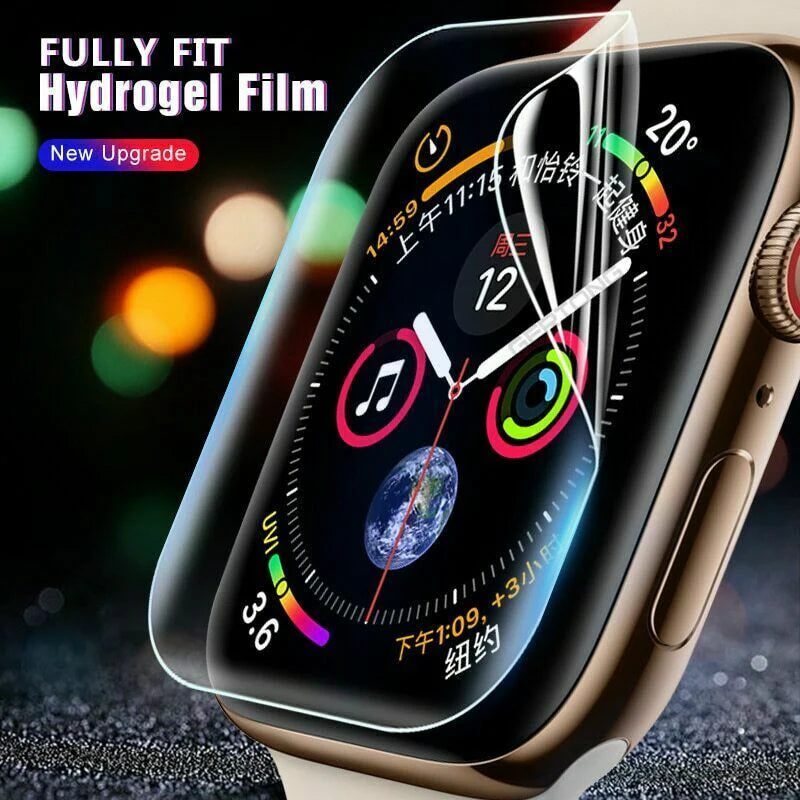 3PC TPU Hydrogel Screen Protector for Apple Iwatch Watch 2/3/4/5/6 38/42/40/44Mm