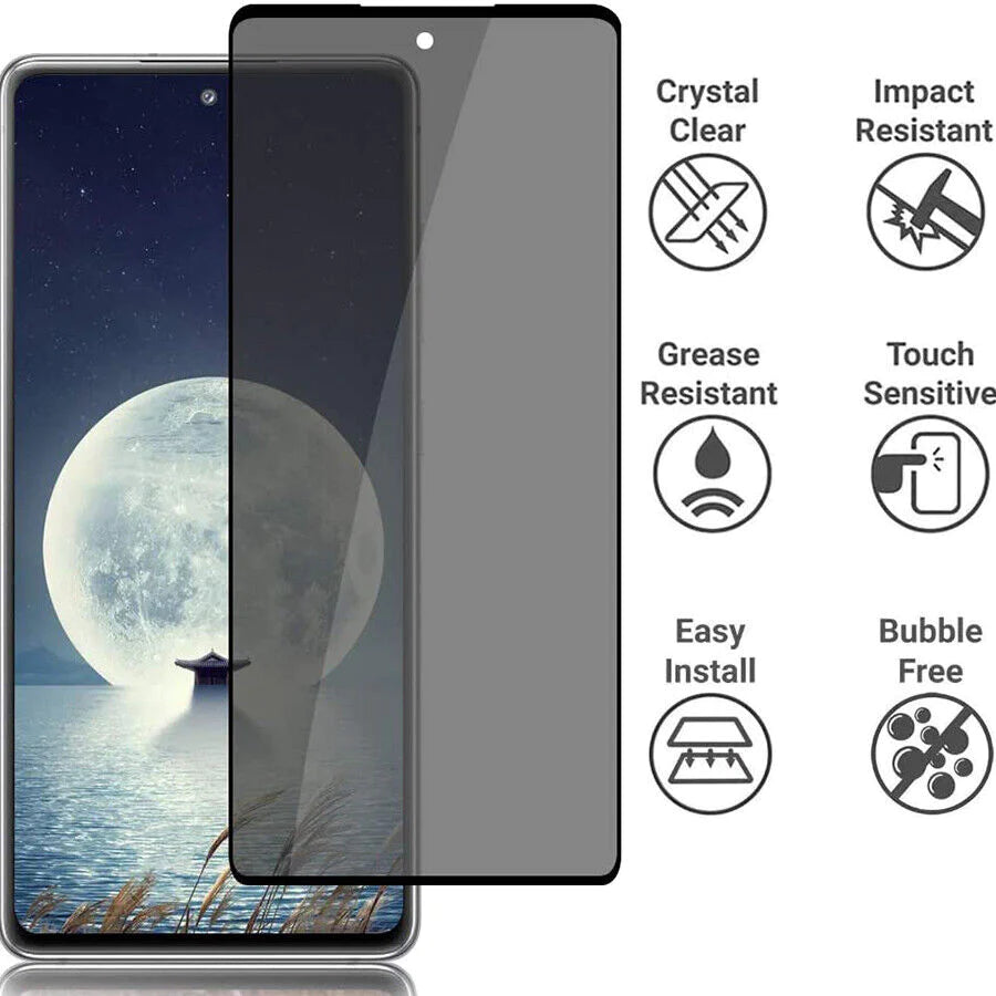 Privacy Tempered Glass Screen Protector for Samsung Galaxy S23 S22 Ultra Plus