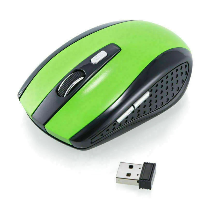 2.4Ghz Wireless Optical Mouse Mice & USB Receiver for PC Laptop Computer DPI USA