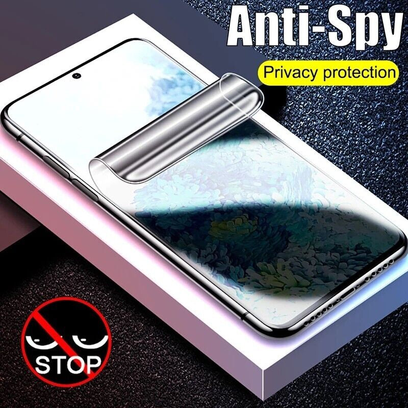 2-Pack Anti-Spy Privacy Hydrogel Screen Protector for Samsung S23 Ultra plus S22